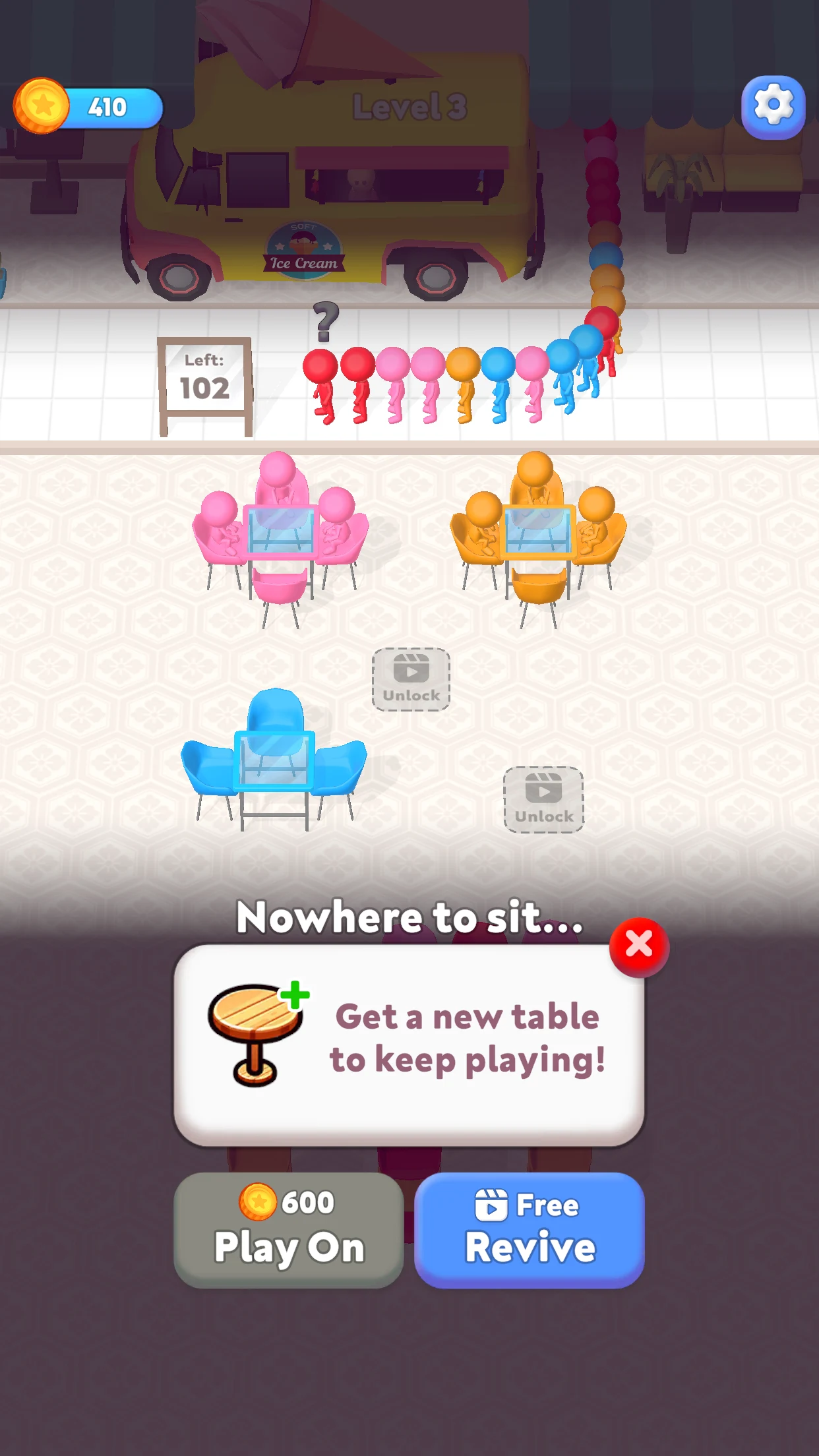Chair Jam: Crowd Sort Puzzle screenshot